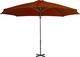 vidaXL Wiszący parasol ze słupkiem aluminiowym terakotowy 300 cm 4