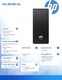 Komputer HP Desktop Pro 300 G6, Core i5-10400, 8 GB, Intel UHD Graphics 630, 256 GB M.2 PCIe Windows 10 Pro, 4