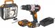 Wiertarko-wkrętarka Worx WX354 20 V 2 x akumulator 2 Ah 1