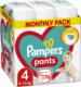 Pampers Pieluchomajtki Pants 4, 9-15 kg, 176 szt. 9
