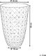 Beliani Osłonka Feriza granatowa 35 cm granatowa 5