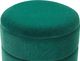 Beliani Puf ze schowkiem 37 cm ciemnozielony ELGIN 3