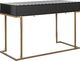 Biurko Beliani Westport Czarne 115 cm x 50 cm 6