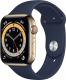 Smartwatch Apple Watch Series 6 GPS + Cellular 44mm Gold Stainless Steel Granatowy  (MJXN3WB/A) 1