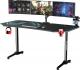 Biurko Ultradesk Frag XXL Niebieskie 160 cmx75 cm 1