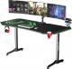 Biurko Ultradesk Frag Zielone 160 cmx75 cm 1