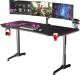 Biurko Ultradesk Frag Różowe 160 cmx75 cm 1