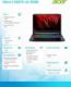 Laptop Acer Nitro 5 AN515-45 (NH.QBSEP.005) / 32 GB RAM / 1 TB + 512 GB SSD PCIe / 512 GB SSD / Windows 10 Home 20
