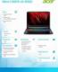 Laptop Acer Laptop Nitro 5 AN515-45 (NH.QBSEP.004) / 16 GB RAM / 2x 1TB SSD PCIe / 1 TB SSD / Windows 10 Home 3