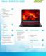 Laptop Acer Laptop Nitro 5 AN515-55 (NH.QB0EP.001) / 8 GB RAM / 2 TB SSD PCIe 18