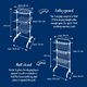 Suszarka na pranie Leifheit Comfort Tower 420 2