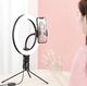 Lampa pierścieniowa Baseus LED Selfie CRZB10-A01 + Mini statyw czarny 12