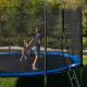 Trampolina ogrodowa Thunder Trampolina ogrodowa Outside z siatką zewnętrzną 10FT 312cm 2