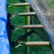 Trampolina ogrodowa Thunder Trampolina ogrodowa Outside z siatką zewnętrzną 10FT 312cm 5