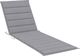 vidaXL Poduszka na leżak, szara, 200x70x4 cm, tkanina 1