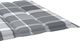 vidaXL Poduszka na leżak, szara krata, 200x60x4 cm, tkanina 4