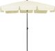 vidaXL Parasol plażowy, piaskowy żółty, 200x125 cm 4