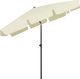 vidaXL Parasol plażowy, piaskowy żółty, 200x125 cm 6