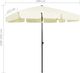 vidaXL Parasol plażowy, piaskowy żółty, 200x125 cm 8
