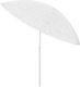 vidaXL Parasol plażowy, biały, 300 cm 3