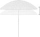 vidaXL Parasol plażowy, biały, 300 cm 4