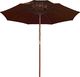 vidaXL Parasol ogrodowy z dwupoziomową czaszą terakota 270 cm 3