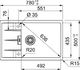 Zlewozmywak Franke Centro CNG 611-78 XL Fragranit+ onyx (114.0633.106) 2