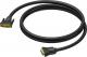 Kabel Procab DVI-D - DVI-D 3m czarny (CLV140/3) 1