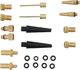 Dunlop Adaptery do pompki uniwersalne zestaw Dunlop x14 uni 1