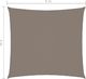 vidaXL Kwadratowy żagiel ogrodowy, tkanina Oxford, 5x5 m, taupe 6
