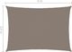 vidaXL Prostokątny żagiel ogrodowy, tkanina Oxford, 2,5x4 m, taupe 6