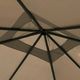 vidaXL Altana 3x3x2,6 m, kolor taupe, 160 g/m 1
