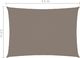 vidaXL Prostokątny żagiel ogrodowy, tkanina Oxford, 2,5x4,5 m, taupe 6