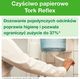Tork Tork Reflex - Czyściwo papierowe w małej roli do lekkich zabrudzeń, 1-warstwowe, advanced - Białe 9