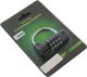 Sports Equipment RW19D BLOKADA ROWEROWA ZAPIĘCIE SZYFR STAL CZARNY 3