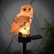 CreativeHome ZD50I SOWA LAMPA SOLARNA LED OGRODOWA BRĄZOWA 43cm 5
