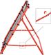 Sports Equipment Rebounder trenażer rama treningowa 100x100 cm (FT24A) 4