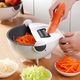 Home Appliances AG693 TARKA KRAJALNICA DO WARZYW OBROTOWA CEDZAK 4