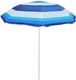 Apte Parasol plażowy niebieski 170 cm 1