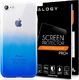Alogy Etui Ombre Case +Szkło  iPhone 7 / 8 Niebieskie 1