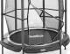 Trampolina ogrodowa Salta ogrodowa Junior z siatką wewnętrzną 4.5 FT 140 cm czarna 1