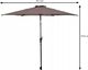 Costway Parasol ogrodowy na balkon taras 300 cm 3