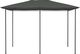 vidaXL Altana, 3x4x2,6 m, antracytowa, 160 g/m 2