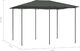 vidaXL Altana, 3x4x2,6 m, antracytowa, 160 g/m 3
