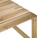 vidaXL Ogrodowa sofa narożna z palet, impregnowane drewno sosnowe 4