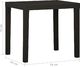 vidaXL Stolik ogrodowy, antracytowy, 79 x 65 x 72 cm, plastikowy 4