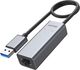 Karta sieciowa Unitek USB - RJ45 (U1313B) 1