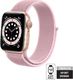 Crong Pasek sportowy Crong Nylon do Apple Watch 38/40mm (Powder Pink) 1