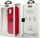 Karl Lagerfeld Karl Lagerfeld KLHCN61SLKLRE iPhone 11 Silicone Stack Logo czerwony/red 8