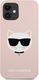 Karl Lagerfeld Karl Lagerfeld KLHCP12SSLCHLP iPhone 12 mini 5,4" hardcase jasno różowy/light pink Silicone Choupette 3